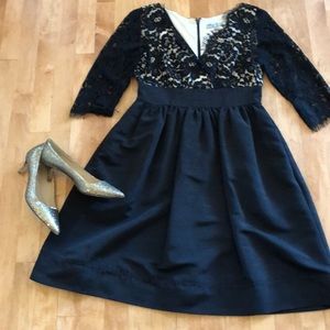 Lace and Taffeta LBD